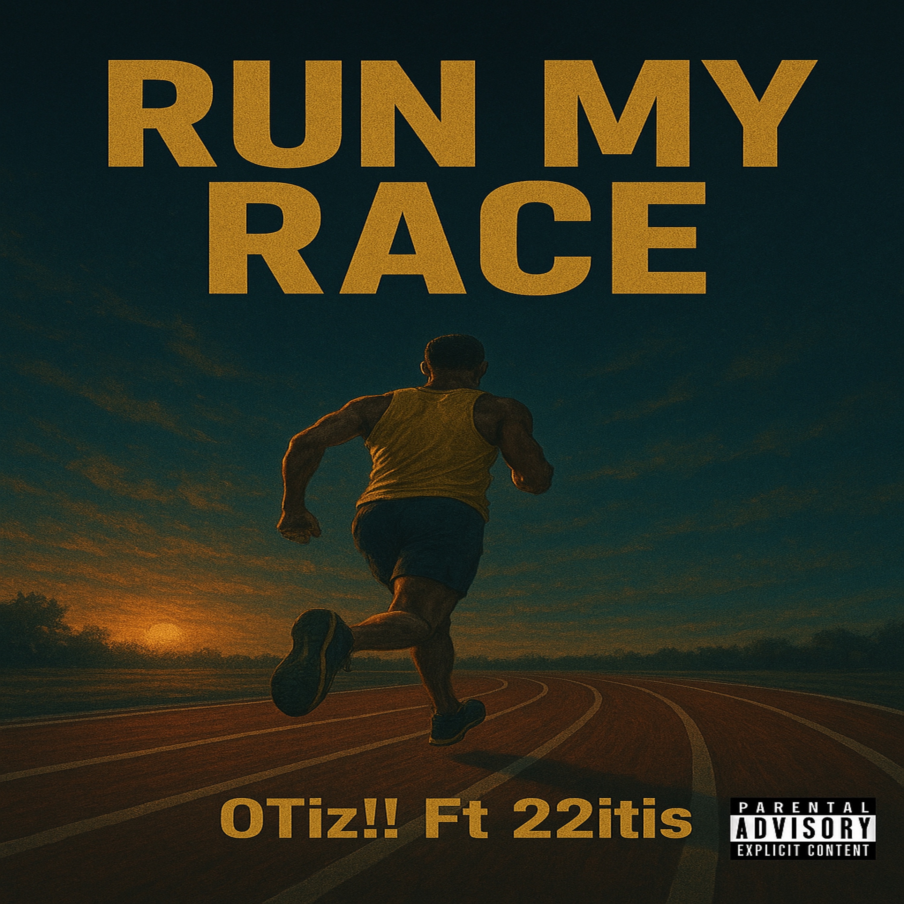 Run My Race (feat. 22itis) - Single by OTiz!! album cover