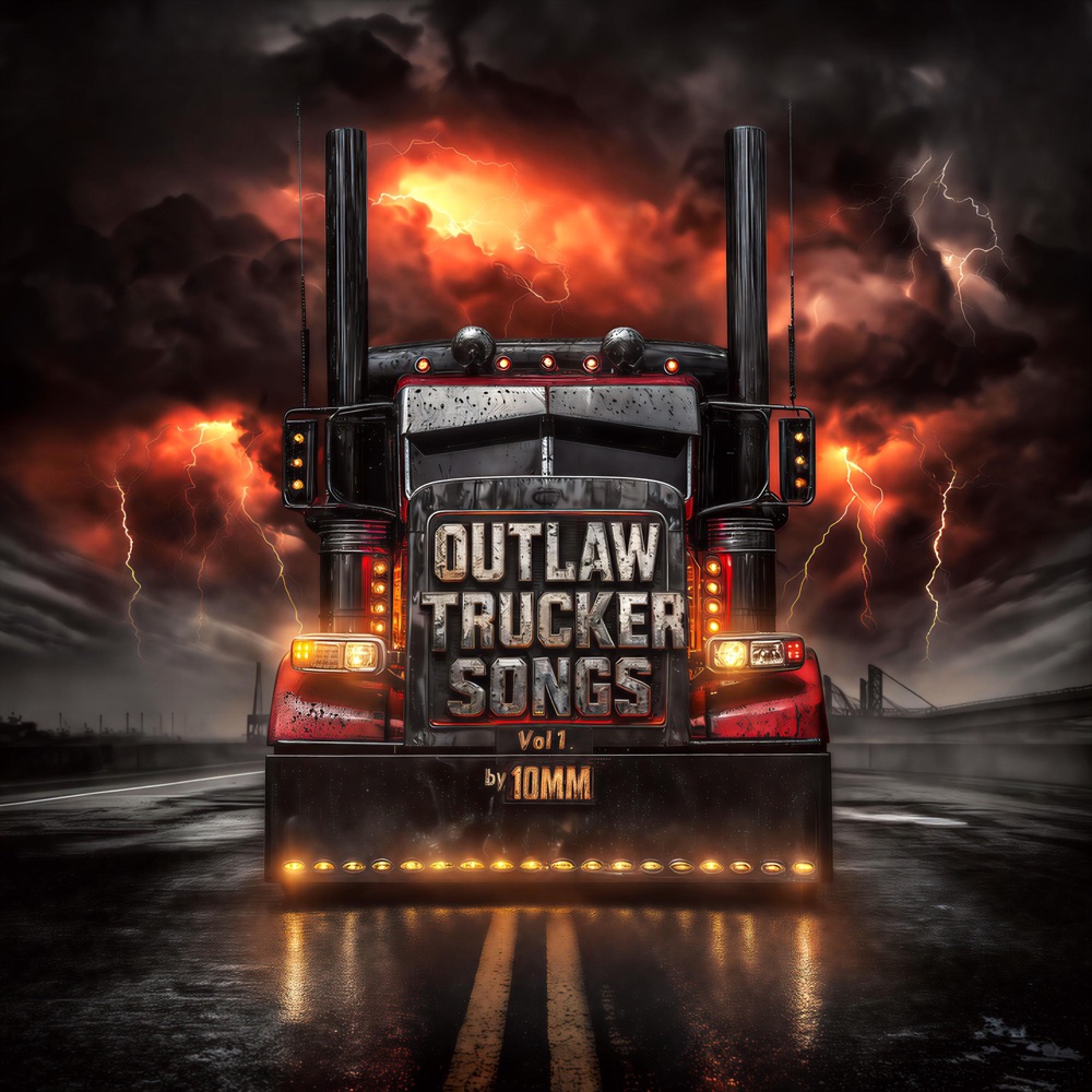 Обложка альбома «OUTLAW TRUCKER SONGS, Vol. 1» — 10mm