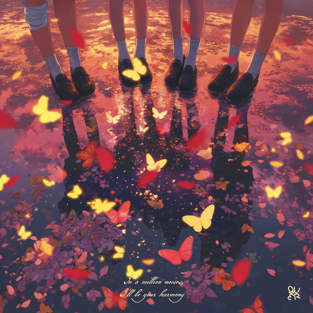 QWER – 3rd Mini Album ‘In a million noises, I’ll be your harmony’ – EP (2025) [iTunes Match M4A]