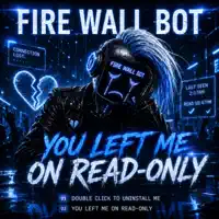 Double Click To Uninstall Me — Fire Wall Bot