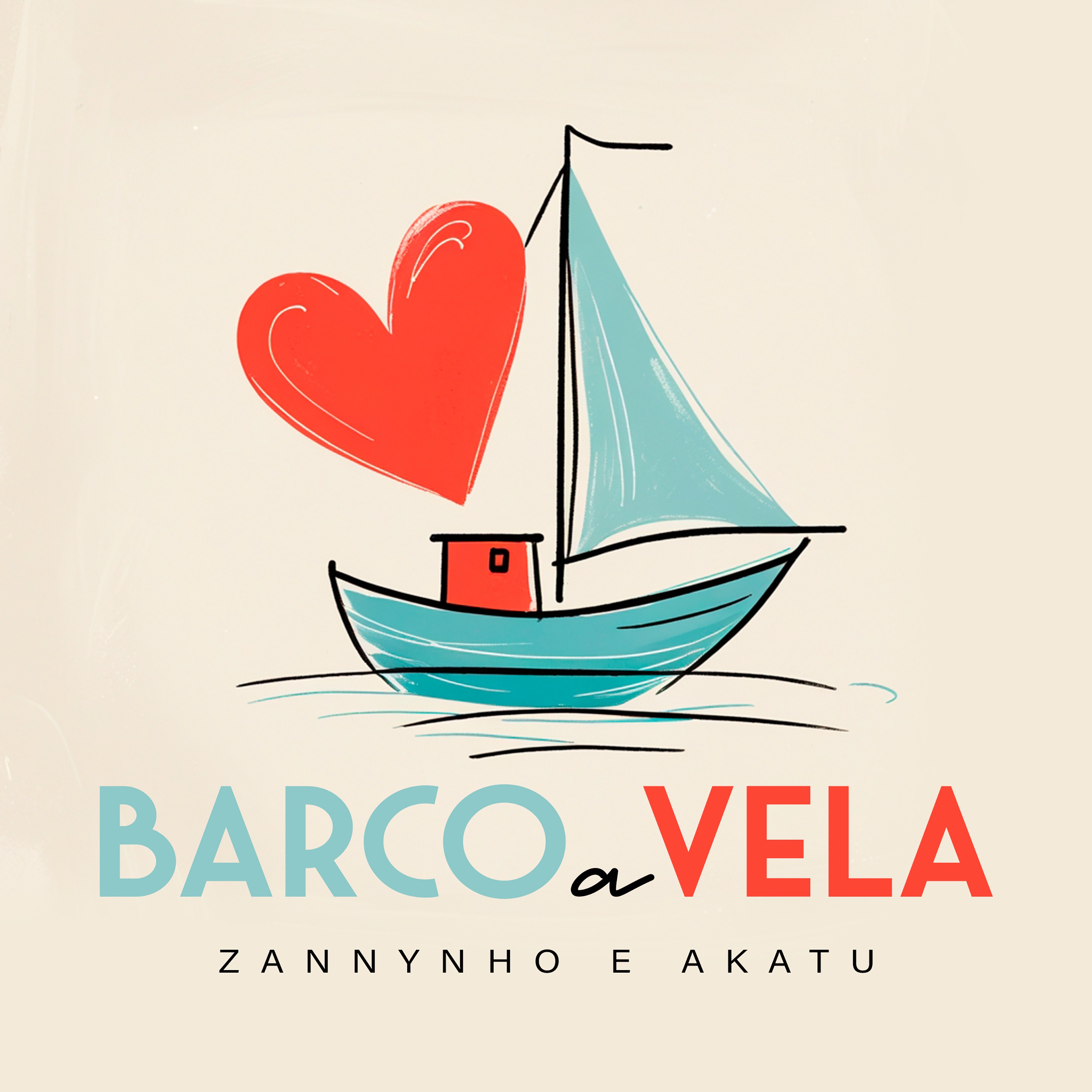 ZANNYNHO E AKATU - BARCO A VELA