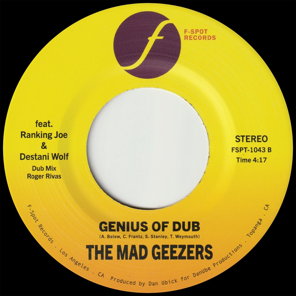 Обложка альбома «Genius of Dub (feat. Ranking Joe & Destani Wolf) [Roger Rivas Remix] - Single» — The Mad Geezers