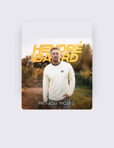 Listen to Hendré Baard, watch music videos, read bio, see tour dates & more!