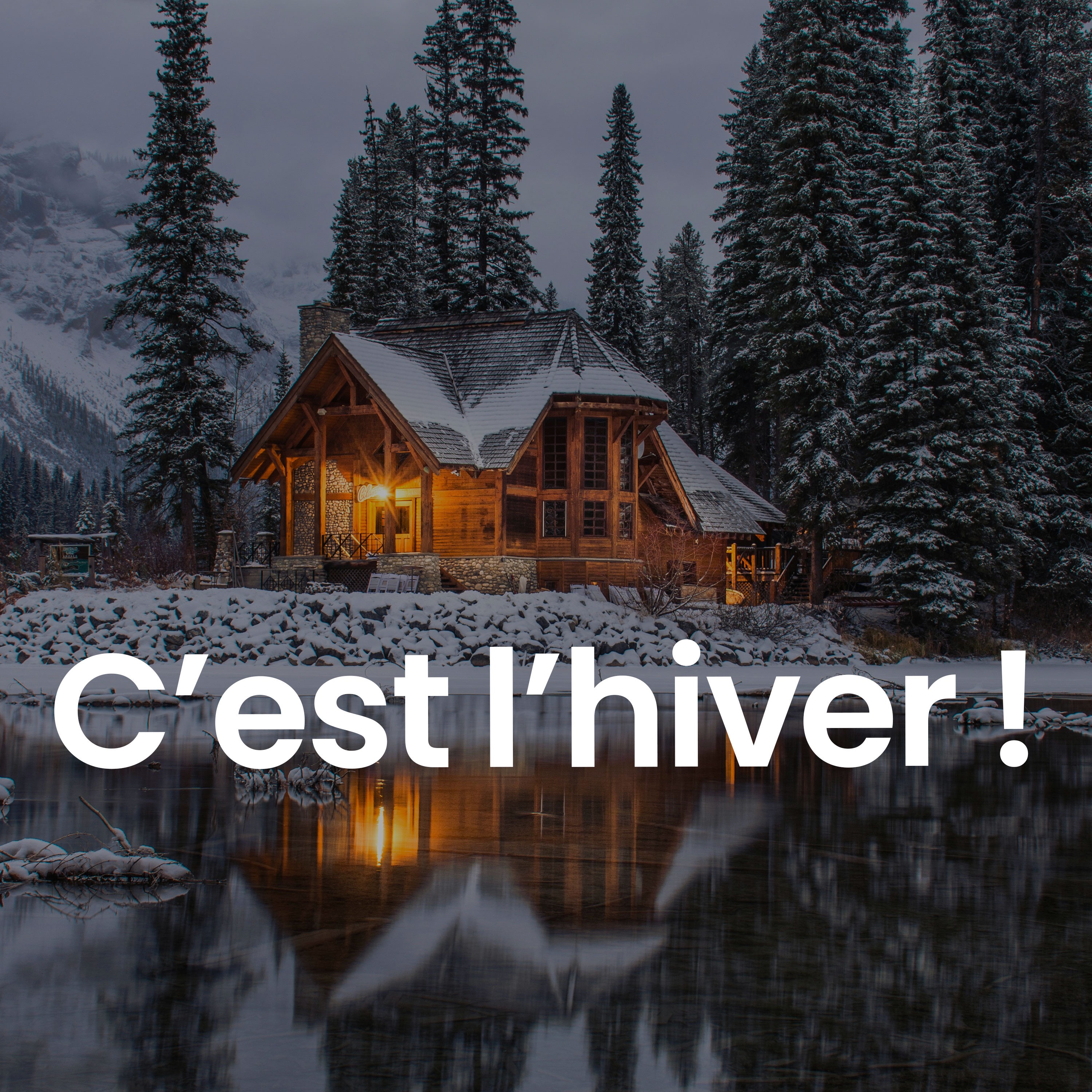 C'est l'hiver !