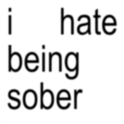 i hate being sober - Single