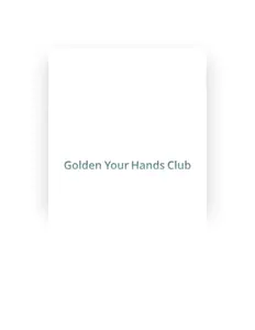 收听 Golden Your Hands Club、观看音乐视频、阅读小传、查看巡演日期等 ！