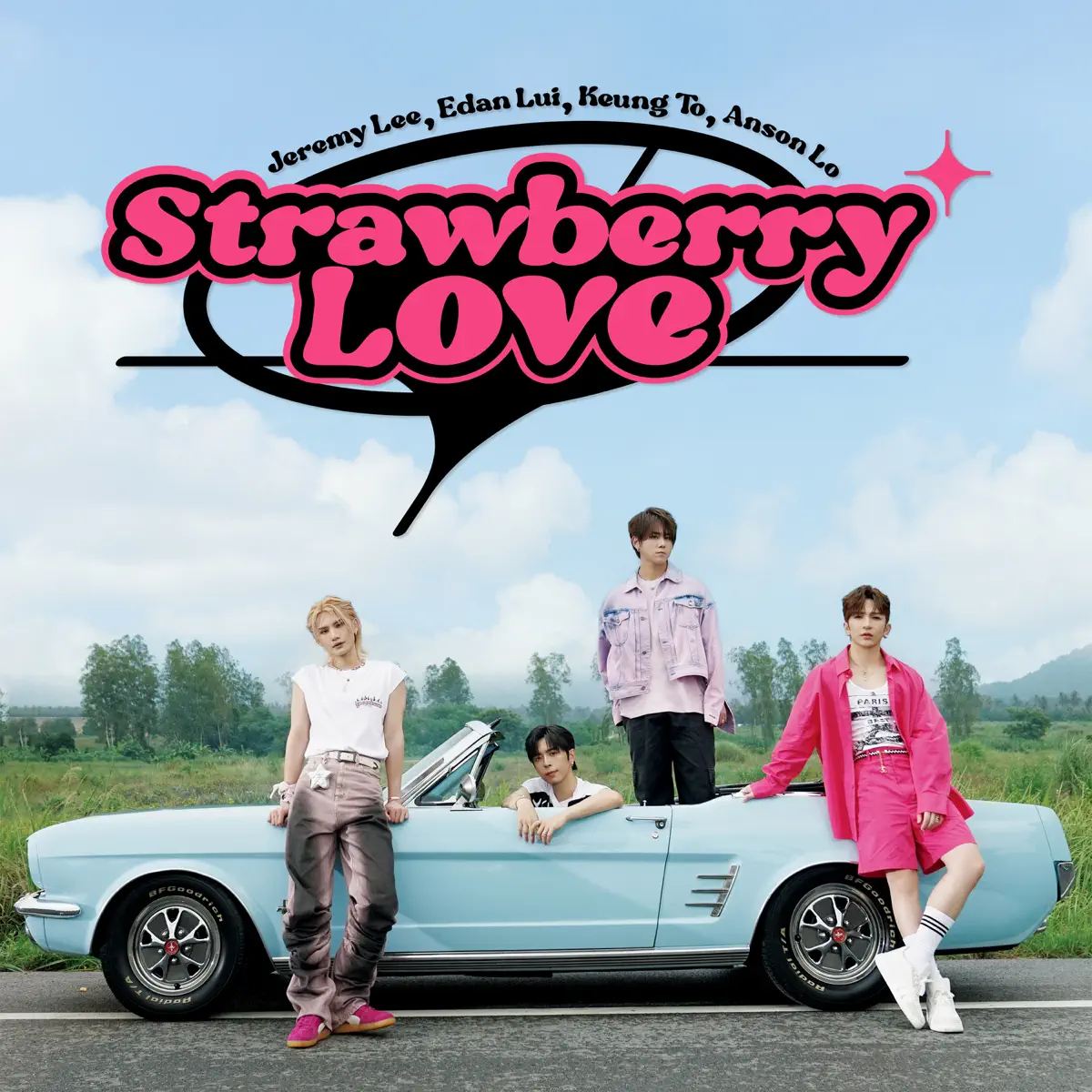 Anson Lo 盧瀚霆, Edan 呂爵安, Jeremy 李駿傑 & Keung To 姜濤 - Strawberry Love - Single (2024) [iTunes Plus AAC M4A]-新房子