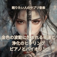 Enveloped in Golden Vibrations: Healing Piano & Violin for Fortune and Purification - 眠りたい人のサプリ音楽