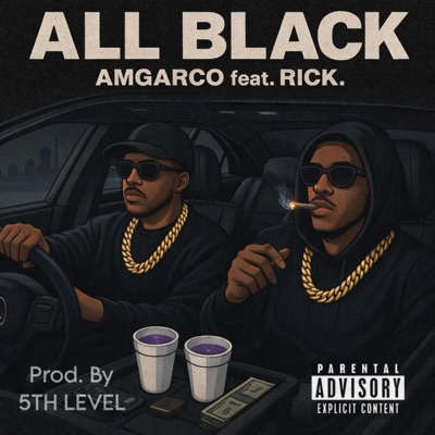 ALL BLACK (feat. Rick.) - Single