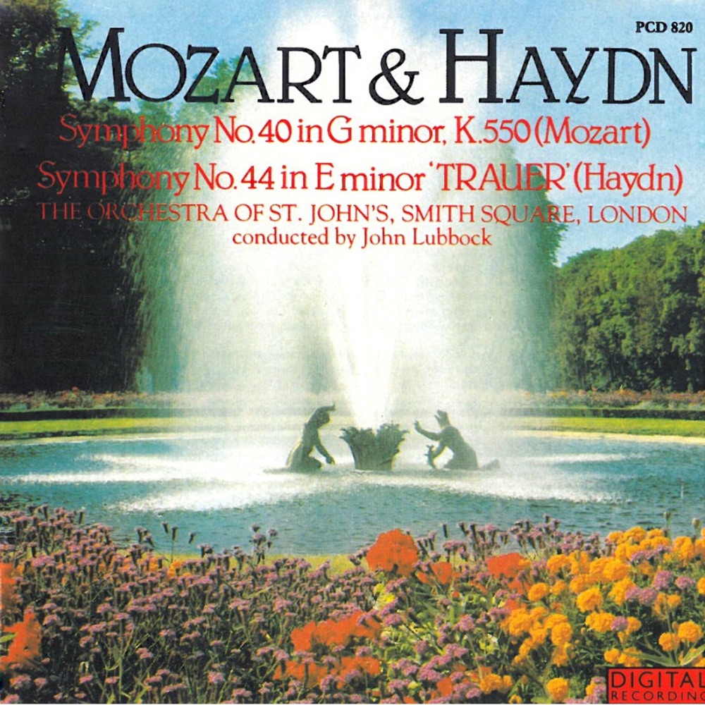 Обложка альбома «Mozart & Haydn Symphonies» — The Orchestra Of St. John's Smith Square & John Lubbock