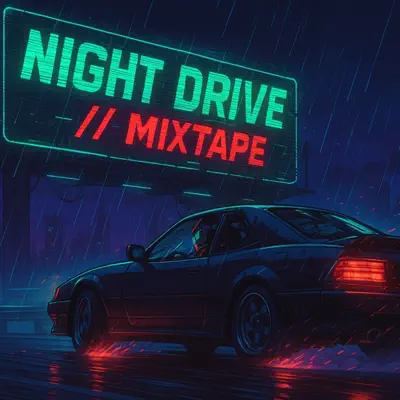 Ascolta '80s Night Drive Synthwave Mixtape' di WaveBard