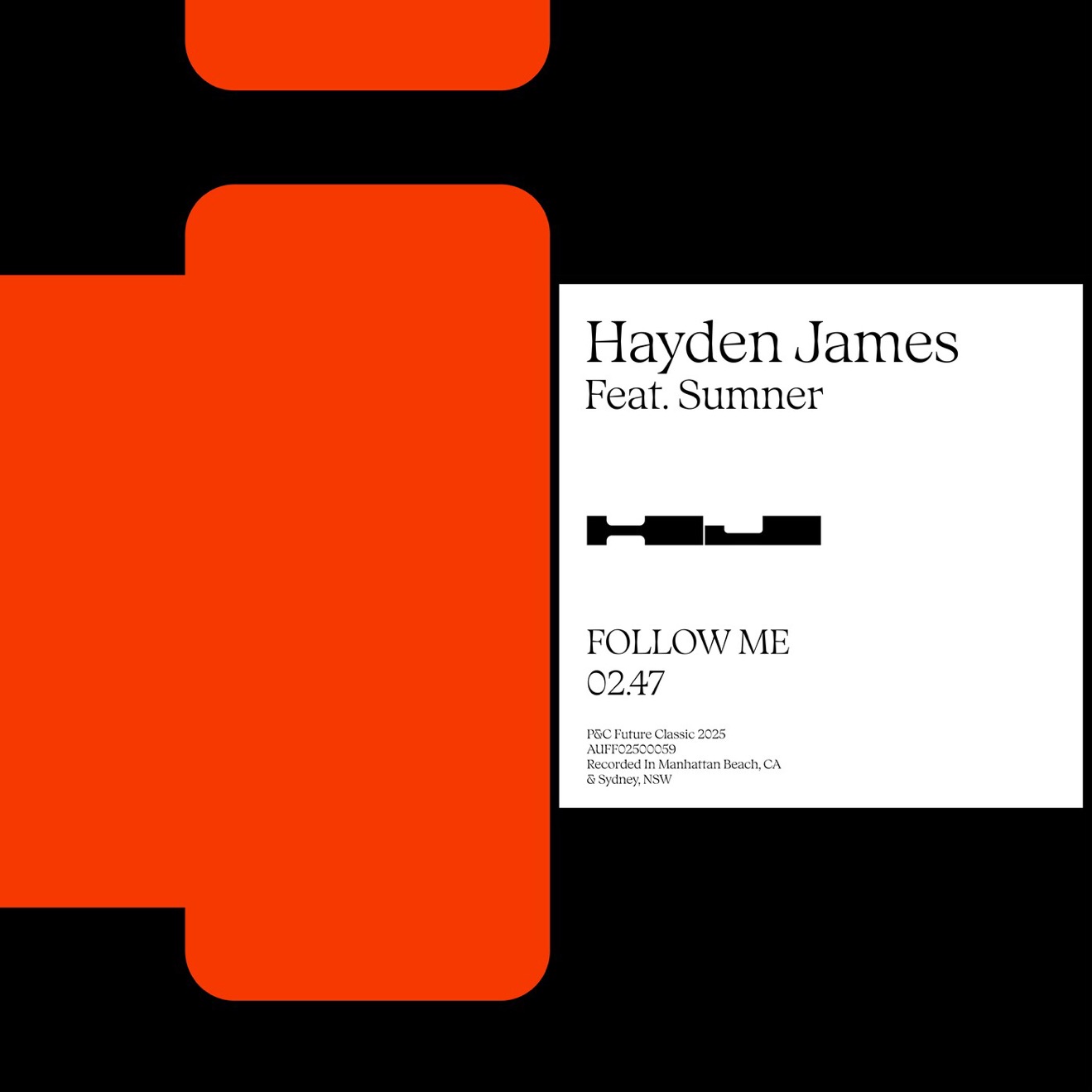 Hayden James – Follow Me (feat. Sumner) – Single (2025) [iTunes Match M4A]