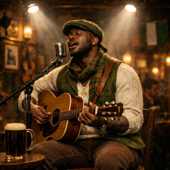 A Bar Song (Irish Folk) song art