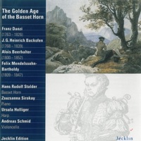 Danzi, Backofen, Baerhalter & Mendelssohn: The Golden Age of the Basset Horn - Hans Rudolf Stalder, Zsuzsanna Sirokay & Ursula Hollinger