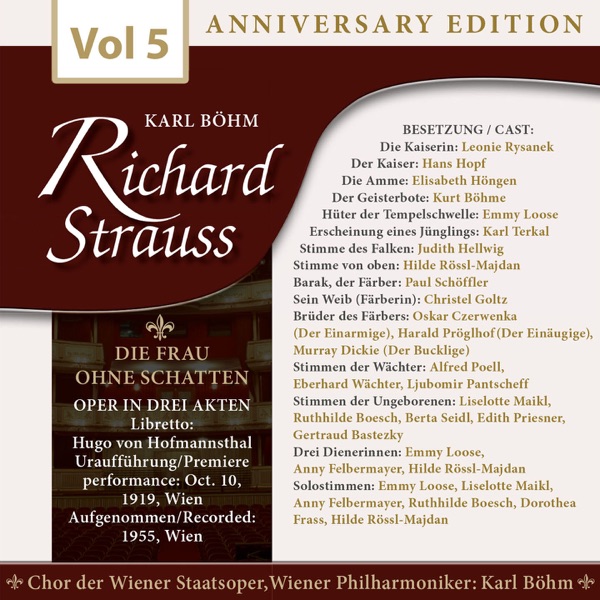 Richard Strauss: Complete Operas, Vol. 5 (Recordings 1955)