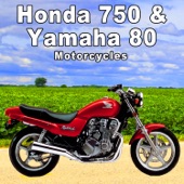 Honda 750 Motorcycle Short Horn Blast, Close Up artwork