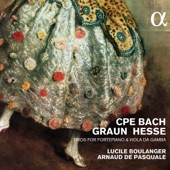 CPE Bach & Graun: Trios for Fortepiano & Viola da Gamba artwork
