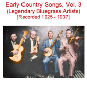 Early Country Songs, Vol. 3 (Legendary Bluegrass Artists) [Recorded 1925-1937] - Varios Artistas