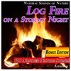 Log Fire on a Stormy Night: Natural Sounds of Nature: Bonus Edition