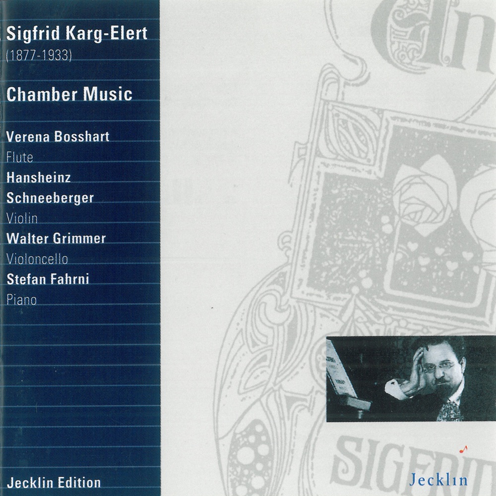 Обложка альбома «Sigfrid Karg-Elert: Chamber Music» — Verene Bosshart, Stefan Fahrni & Walter Grimmer