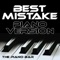 Best Mistake (Piano Version) artwork