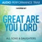 Great Are You Lord (Live) [Audio Performance Trax] - EP