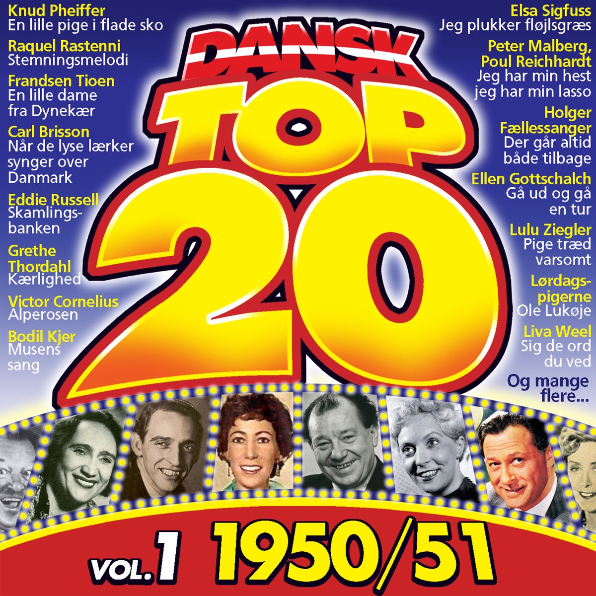 Dansk TOP 20 Vol. 1, 1950 51 by Various Artists on Apple Music