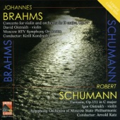Brahms: Violin Concerto - Schumann: Fantasy for Violin artwork