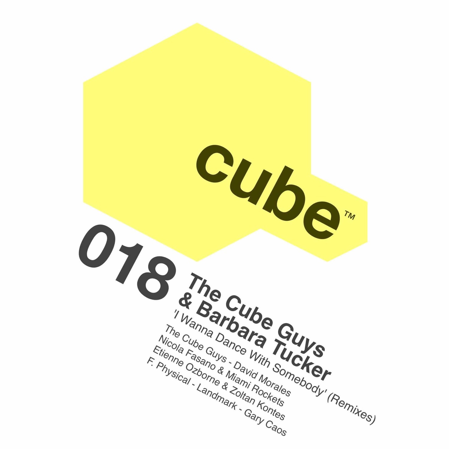 The Cube Guys, Barbara Tucker - I Wanna Dance With Somebody (Jean Luc & Nick Jay Remix)
