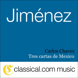 Miguel Bernal Jiménez, Tres Cartas de Mexico