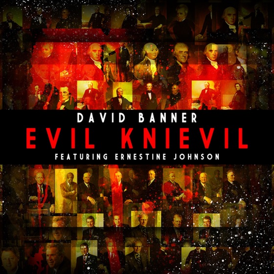 Cover artwork for Evil Knievil (feat. Ernestin Johnson)