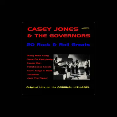 Listen to Casey Jones & The Governors, watch music videos, read bio, see tour dates & more!