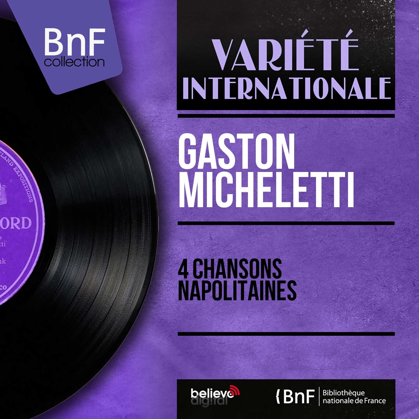 4 Chansons napolitaines (Mono Version) - EP