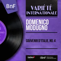 Souvenir d'Italie, no. 4 (Mono Version) - EP - Domenico Modugno