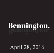 audiobook Bennington, April 28, 2016