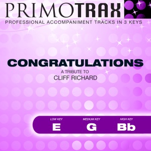 Congratulations - A Tribute to Cliff Richard - Pop Primotrax - Performance Tracks - EP