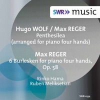 Wolf & Reger: Works for Piano 4 Hands - Rinko Hama & Ruben Meliksetian
