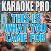 This Is What You Came For (Originally Performed by Calvin Harris & Rihanna) [Instrumental Version] - Karaoke Pro