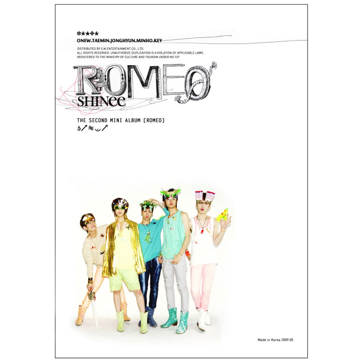 SHINee – Romeo (2nd Mini Album)