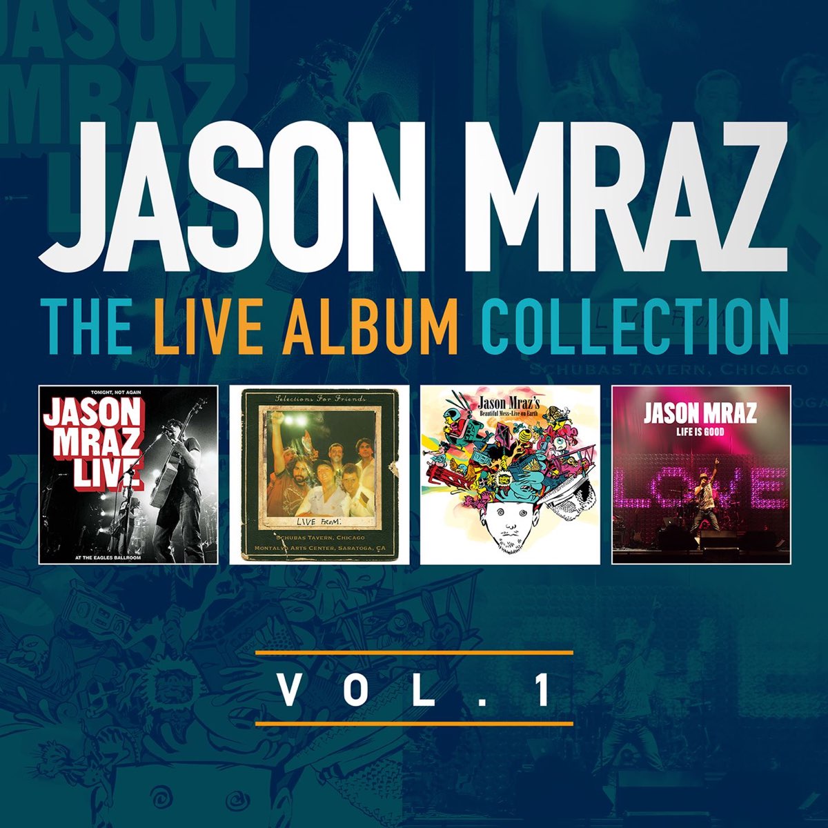 ‎The Live Album Collection, Vol. One Album by Jason Mraz Apple Music