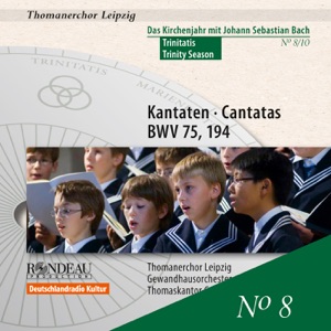 Das Kirchenjahr mit Johann Sebastian Bach Vol 8 (Trinitatis): Kantaten BWV 75, 194