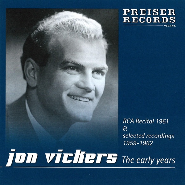 Jon Vickers the Early Years
