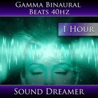 Gamma Binaural Beats 40hz - 1 Hour - Sound Dreamer