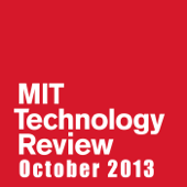 Audible Technology Review, October 2013 - Technology Review Cover Art