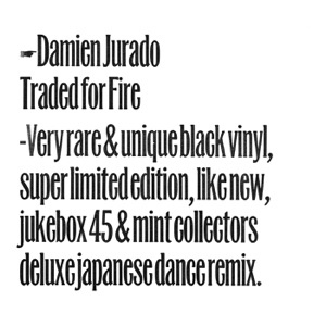 Traded For Fire - Single