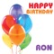 Happy Birthday Ron (Single) artwork