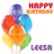 Happy Birthday Leesa - The Birthday Crew lyrics