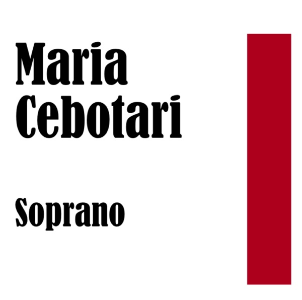 Maria Cebotari: Soprano