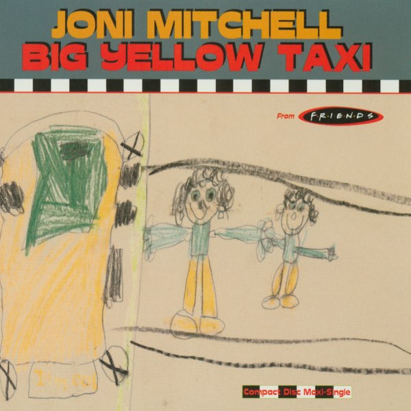JONI MITCHELL / BIG YELLOW TAXI ☆ PROMO JONI MITCHELL Promo Package: Vinyl. Press kits Big Yellow