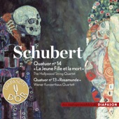 Schubert: Quatuor No. 14 "La Jeune Fille et la mort" & Quatuor No. 13 "Rosamunde" (Les indispensables de Diapason) artwork